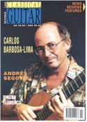 Карлос Барбоса-Лима на обложке журнала "Classical Guitar", октябрь 1998 г.