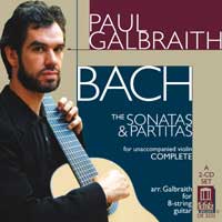 Galbraith plays Bach: Violin Sonatas & Partitas