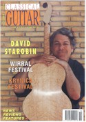 Д. Старобин на обложке журнала Classical Guitar, октябрь 1995 г.